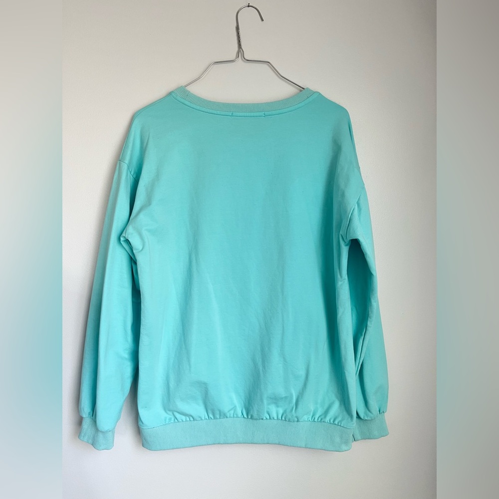 GUCCI Women's Bananya Crewneck Sweater Sequin
Embellished Cotton Blue - Picture 5 of 14
